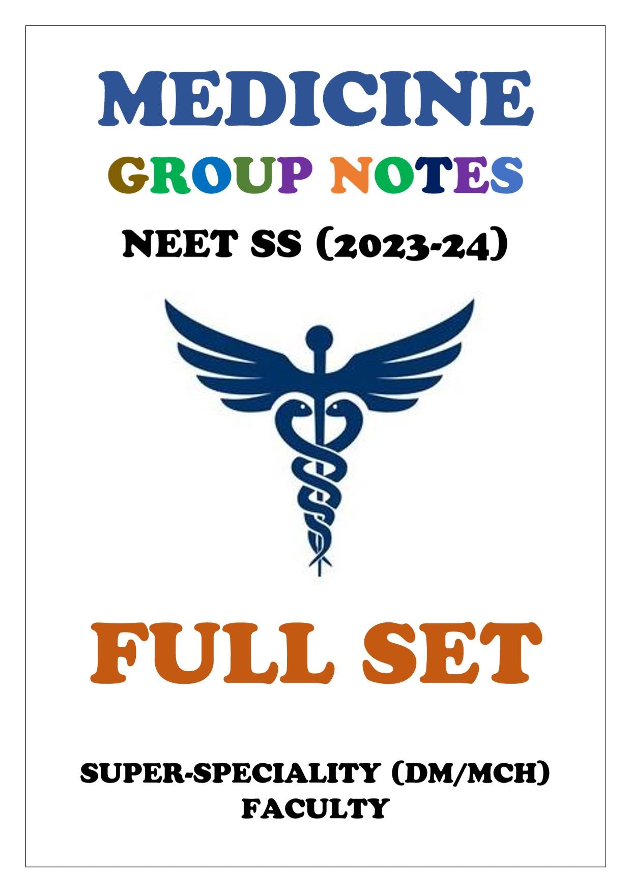 Doc Medicine 1-0 (Full Set)