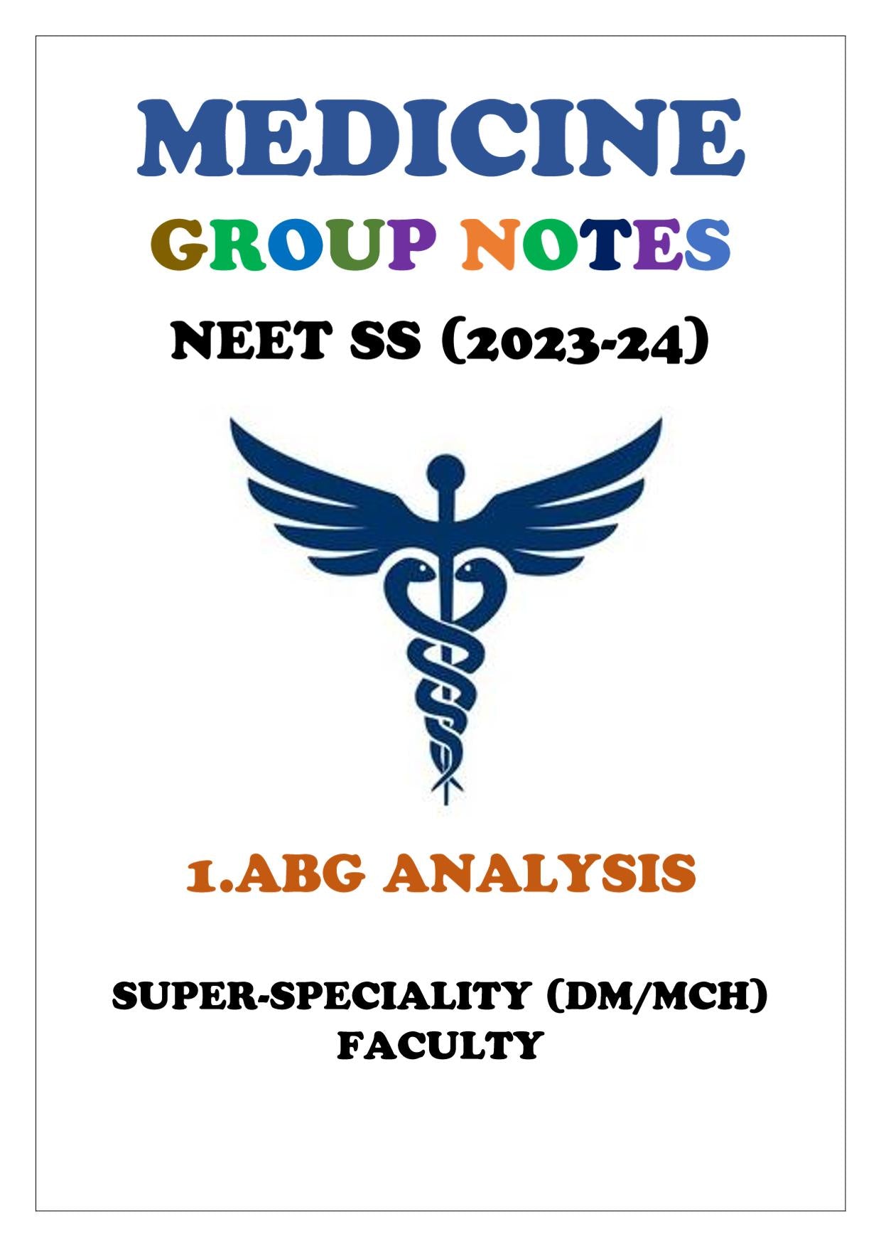 ABG Analysis - Doc Medicine 1.0-1