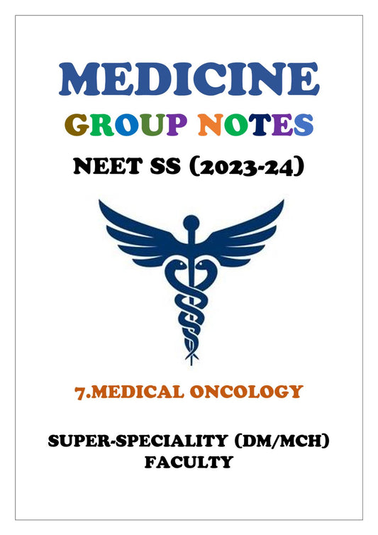 Medical Oncology - Doc Medicine  1.0-7