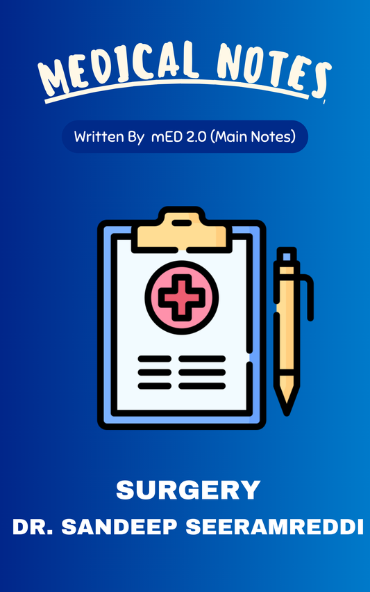 Med 2.0 - Surgery by Dr. Sandeep Seeramreddi
