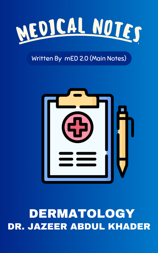 Med 2.0 - Dermatology by Dr. Jazeer Abdul Khader
