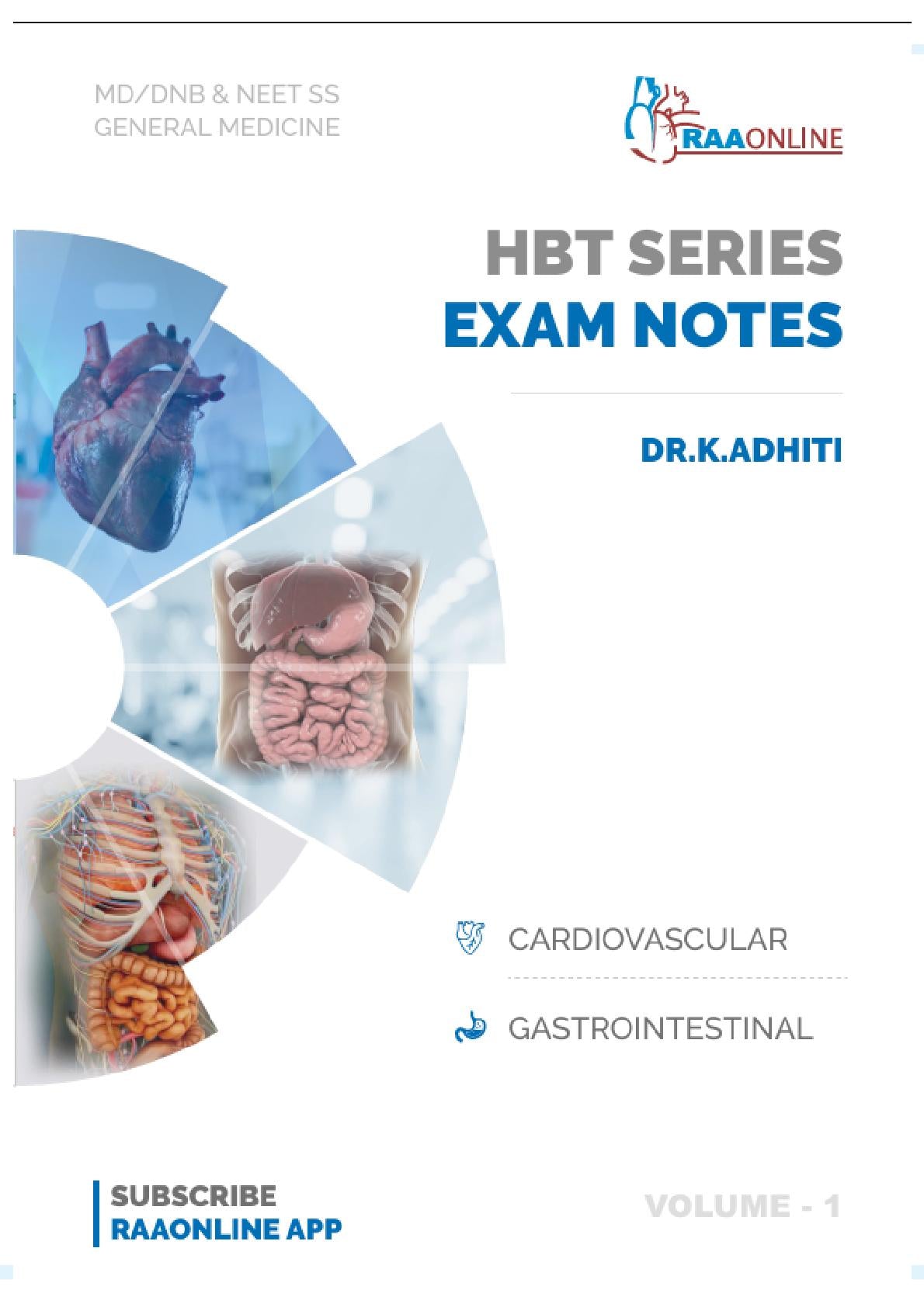 RAA Online - Harrison Based E Volume 1 - Neet SS Notes