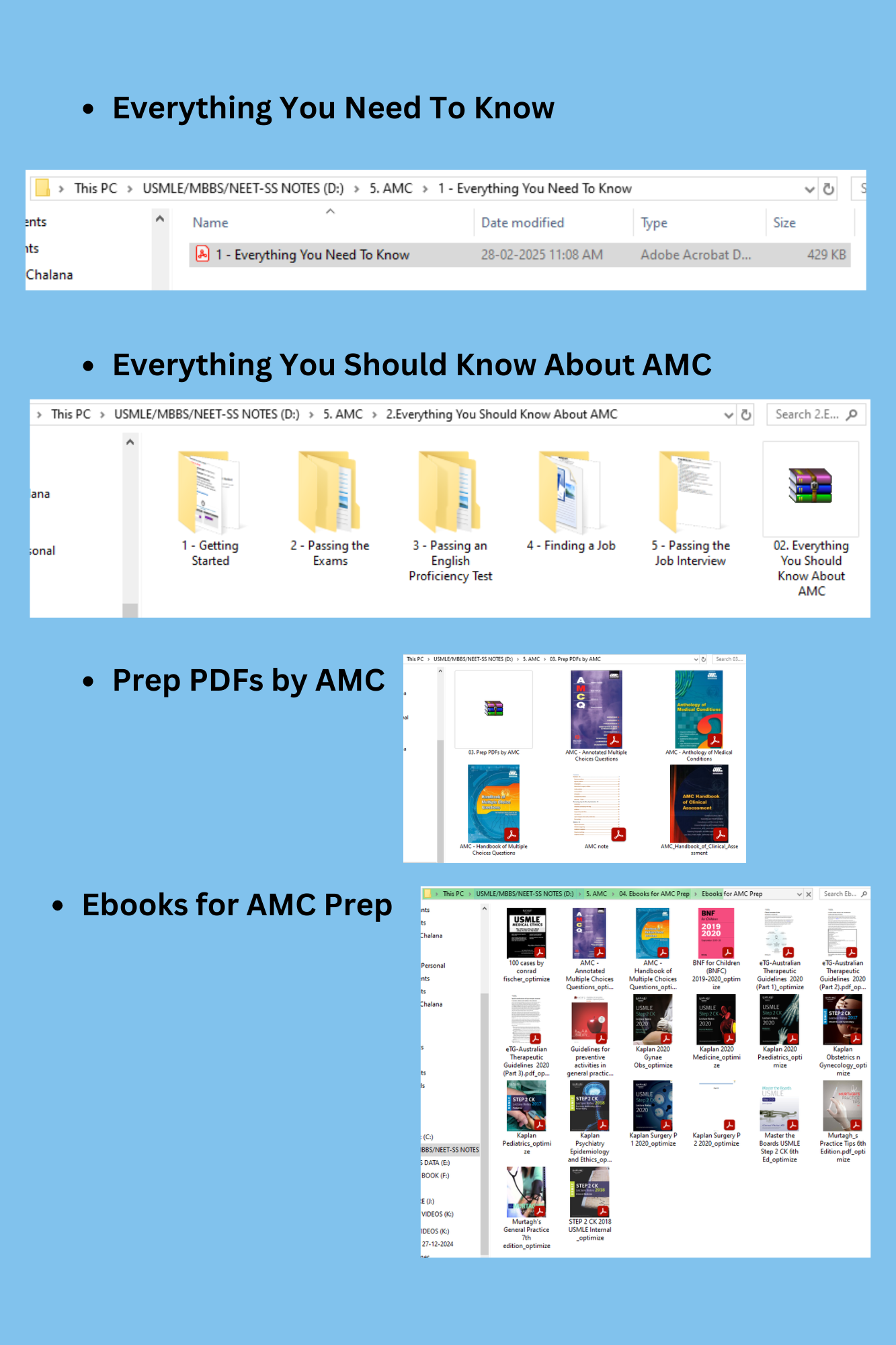 AMC Notes + Books (New Offer) PDF