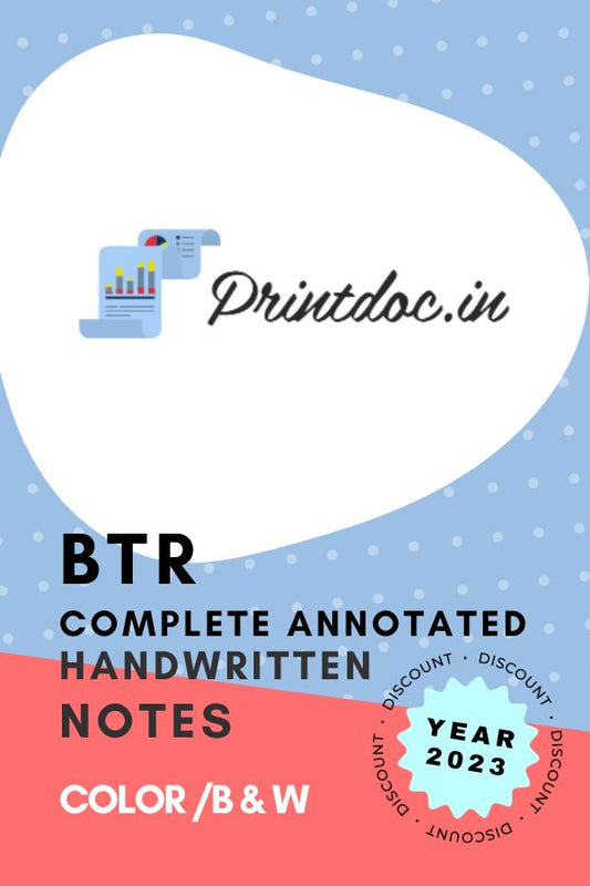 BTR Complete Annotated - Limited Time Offer