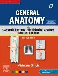 GENERAL ANATOMY WITH SYSTEMIC ANATOMY, RADIOLOGICAL ANATOMY, MEDICAL GENETICS, 3RD UPDATED EDITION