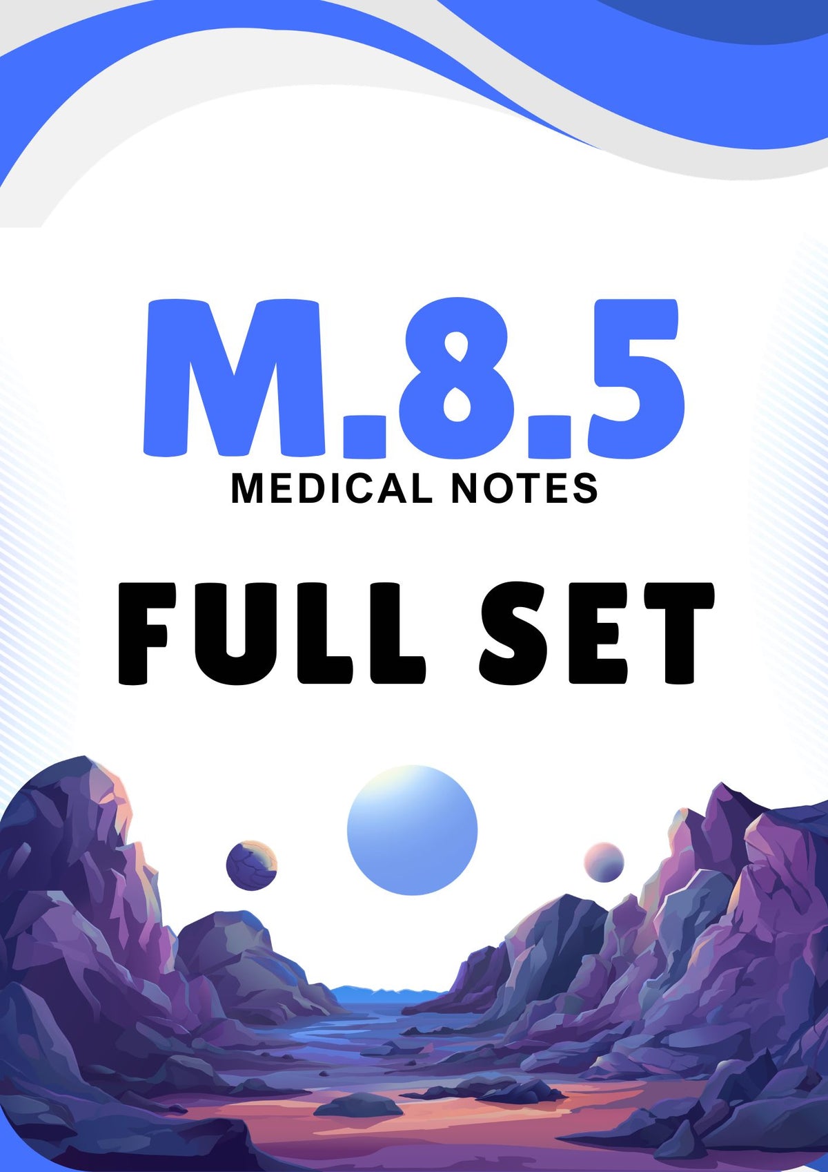 M.8.5 - Full Set - Main Notes