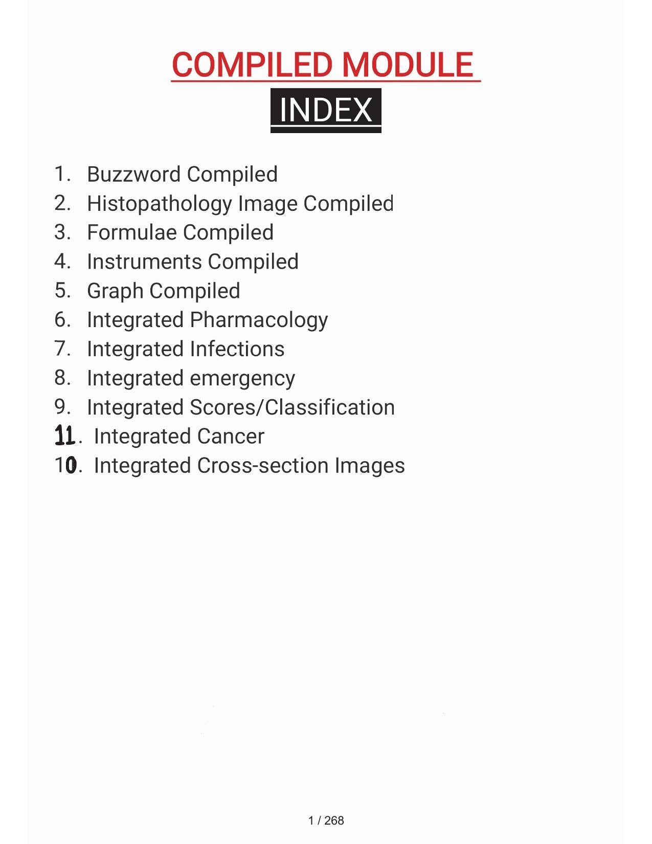 Compiled Modules by Dr. Zainab Vora