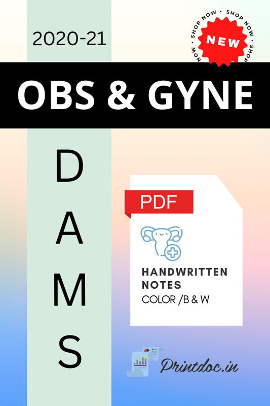 DAMS - OBS AND GYNE - PDF