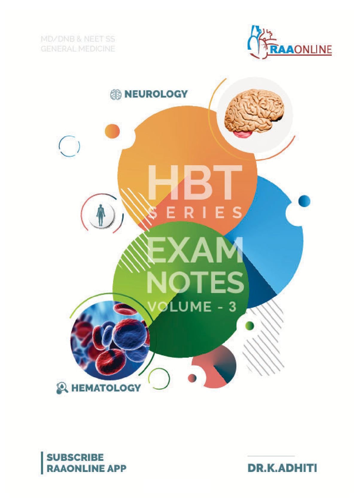 RAA Online - Harrison Based E Volume 3 - Neet SS Notes