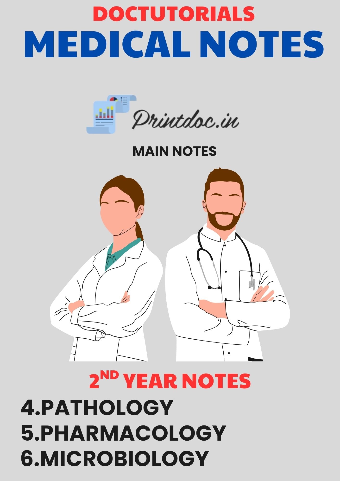 Doc Tutorial - Second Year MBBS Notes – Pathology, Pharmacology & Microbiology