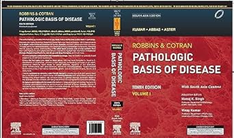 Robbins and Cotran Pathologic Basis of Disease (Two Vol Set), 10e, South Asia Edition