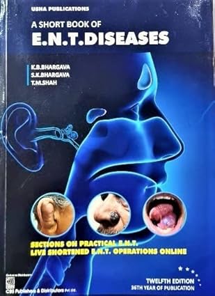 Short Book of ENT Diseases