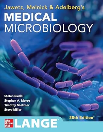 Jawetz Melnick & Adelbergs Medical Microbiology 28 E