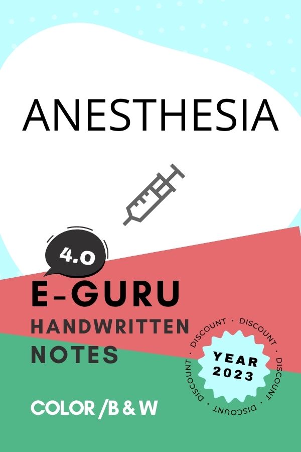 E-GURU -4-0- ANESTHESIA