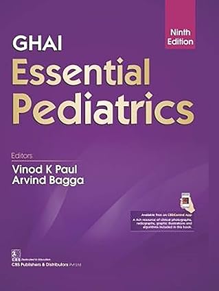 GHAI Essential Pediatrics - Ninth Edition