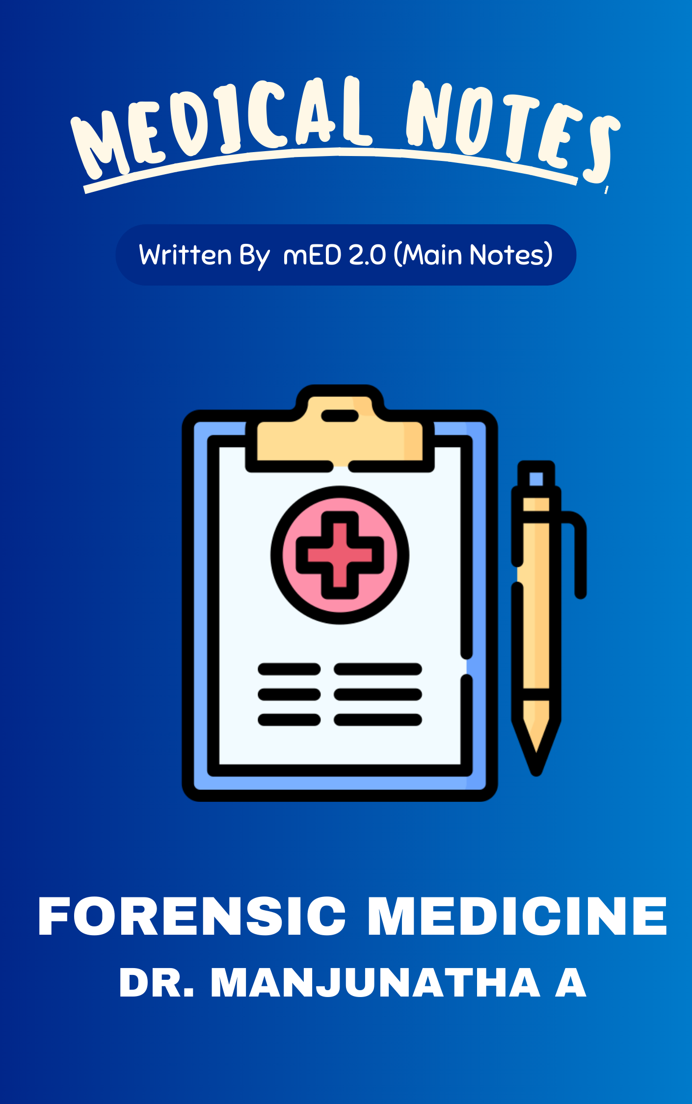 Med 2.0 - FORENSIC MEDICINE by Dr. Manjunatha A
