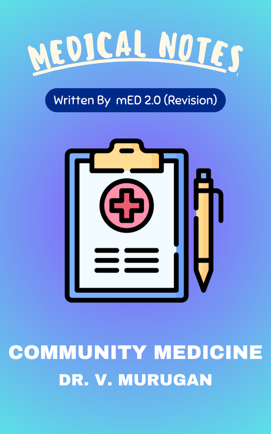 Med 2.0 - PSM by Dr. V. Murugan (Rapid Revision)