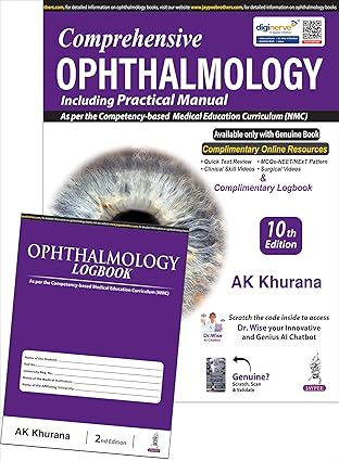 COMPREHENSIVE OPHTHALMOLOGY 8TH EDITION (2022)