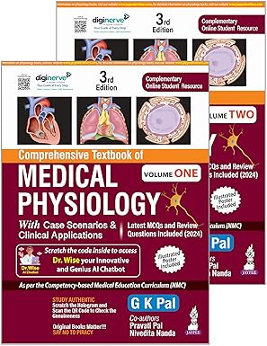 COMPREHENSIVE TEXTBOOK OF MEDICAL PHYSIOLOGY: TWO VOLUME SET