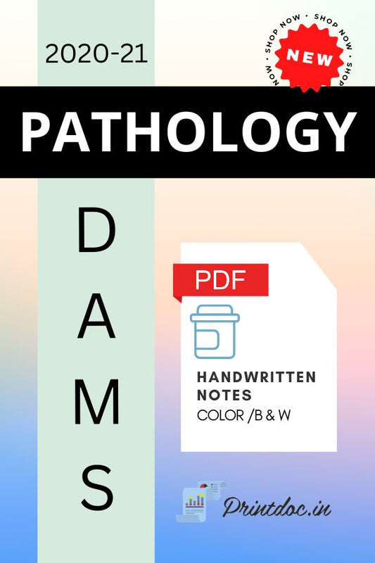DAMS - PATHOLOGY - PDF