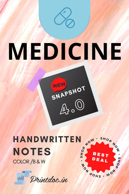 Snapshot 4.0 - MEDICINE