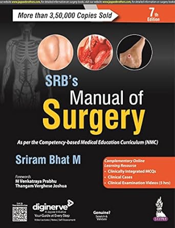 SRB’S MANUAL OF SURGERY