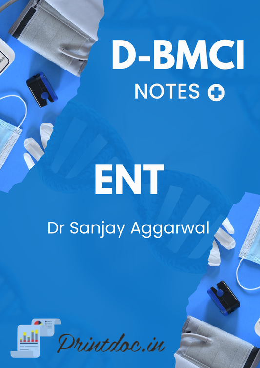 ENT D-BMCI By Dr.Sanjay Aggarwal