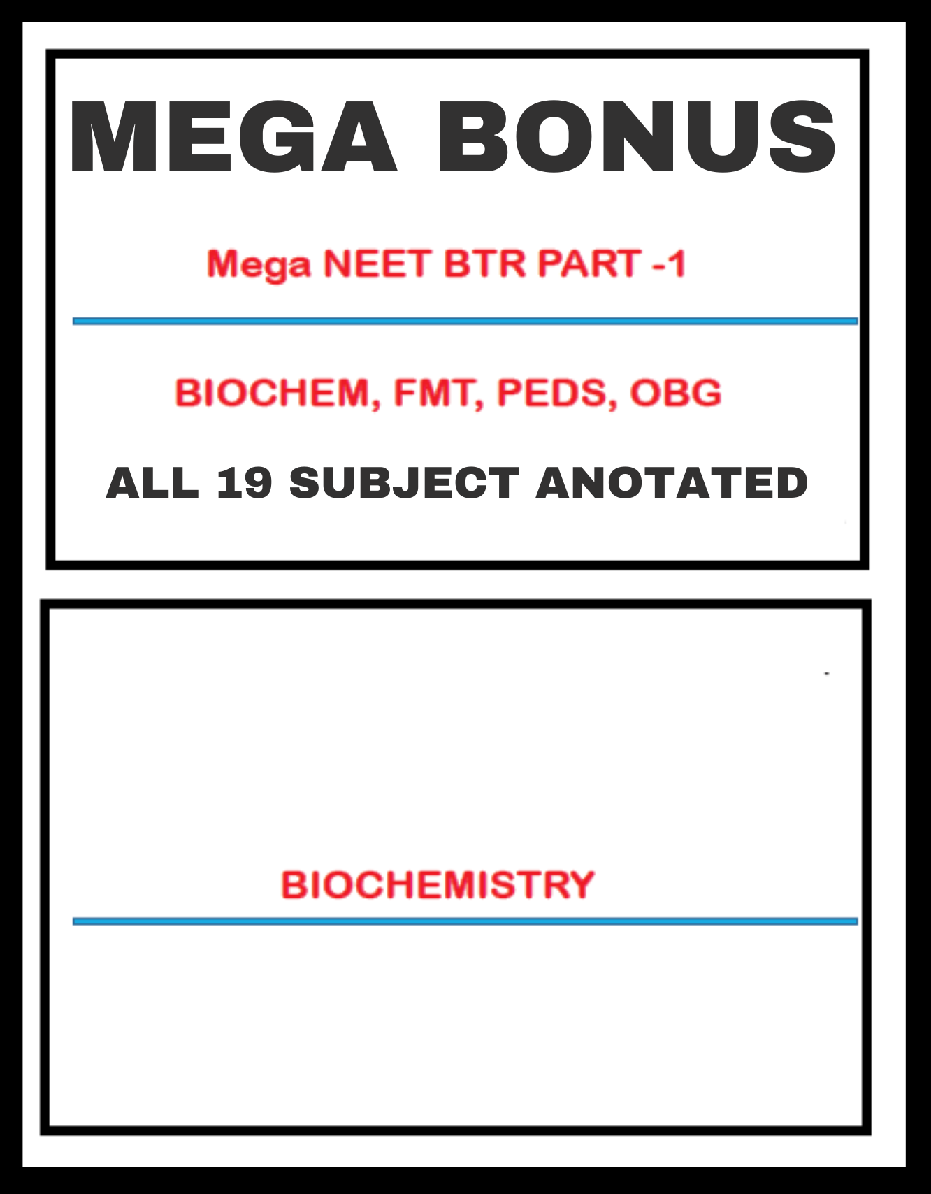 BTR 2.0 + Chhoti Copy + Mega Bonus (All Notes are Anotated) for Neet-PG BY DR. ZAINAB VORA (New Offer) - PrintDoc