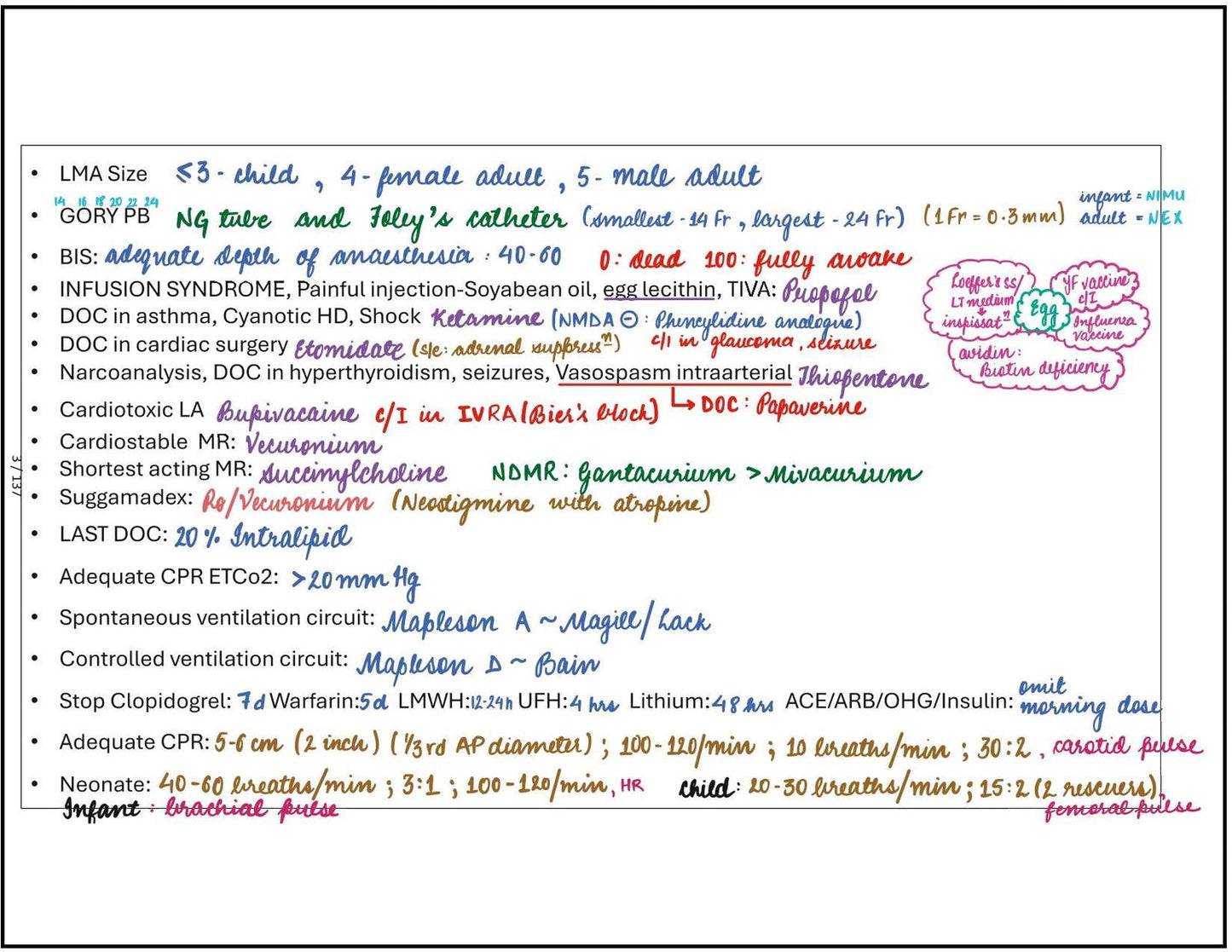 BTR CHOTTI COPY Revision Notes ANOTATED Notes BY DR. ZAINAB VORA (New Offer) - PrintDoc