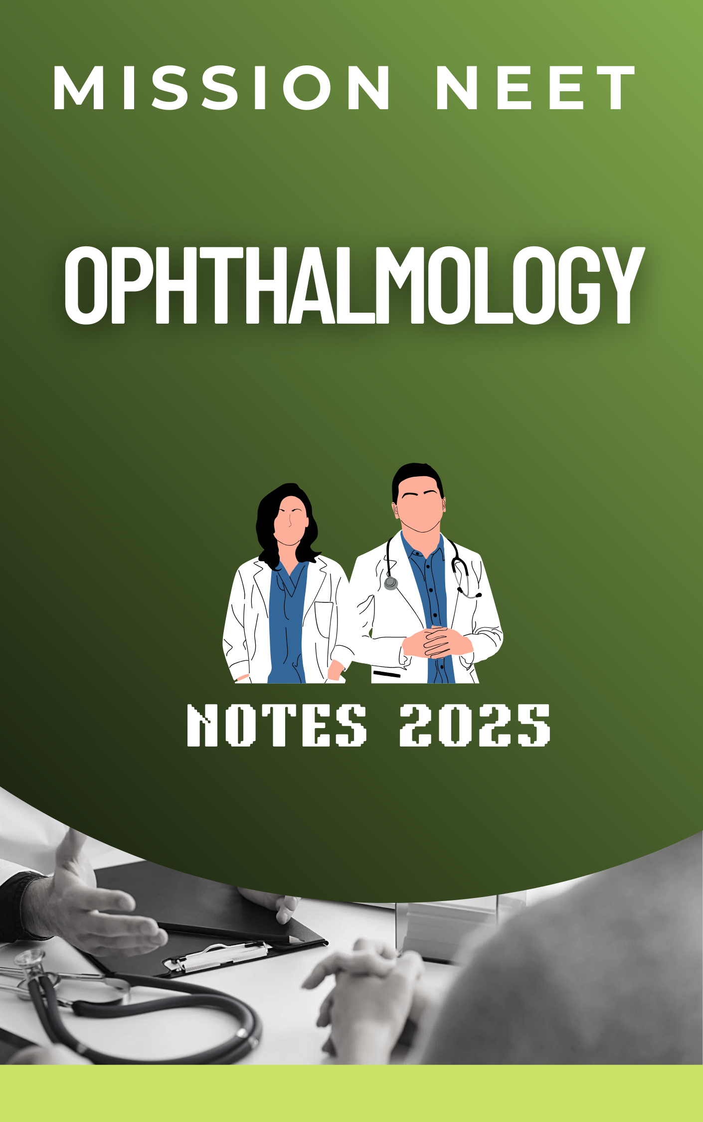 OPHTHALMOLOGY - Mis Notes