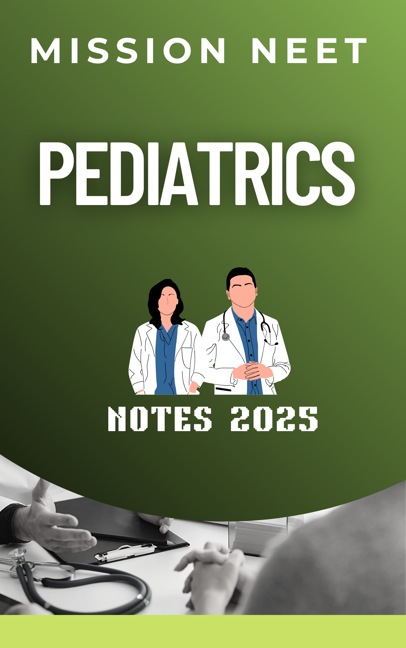 PEDIATRICS - Mis Notes