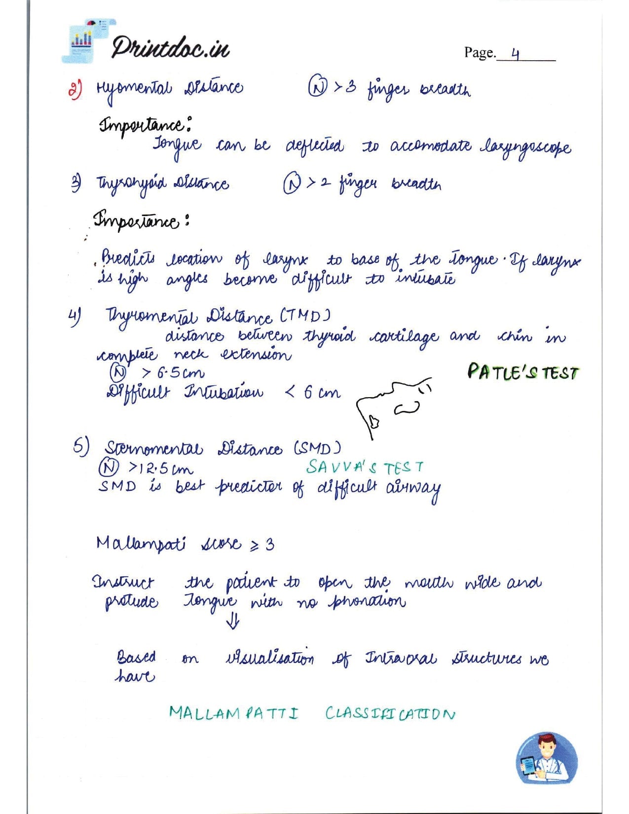 DAMS - ANESTHESIA NOTES 2022-23 - PrintDoc