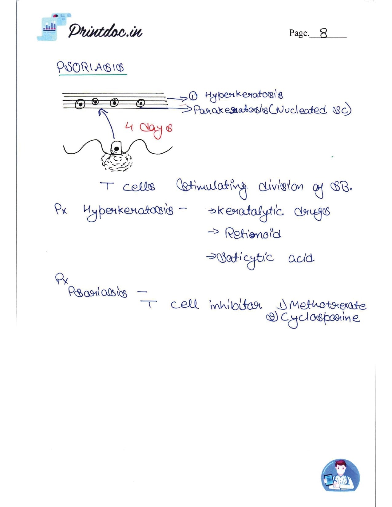 DAMS - DERMATOLOGY NOTES 2022-23 - PrintDoc