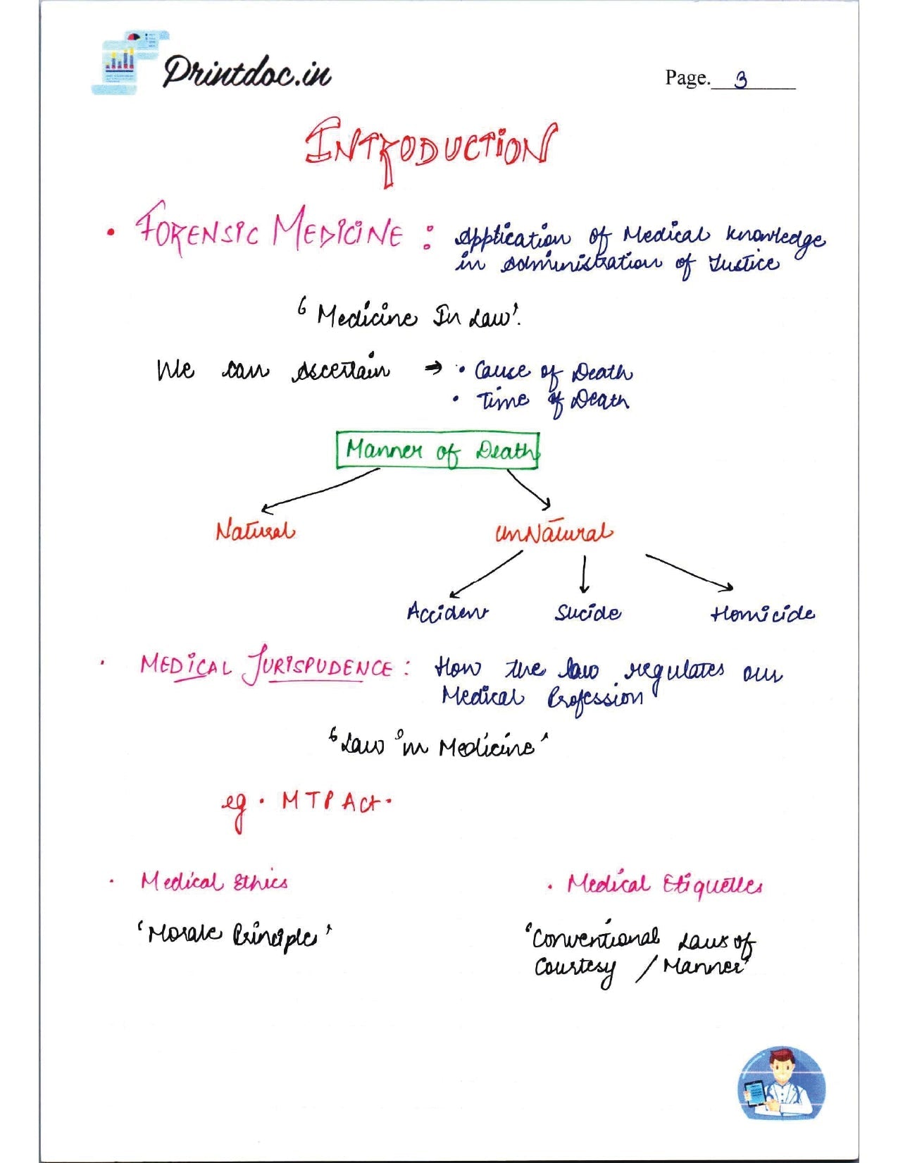 DAMS - FORENSIC MEDICINE NOTES 2022-23 - PrintDoc
