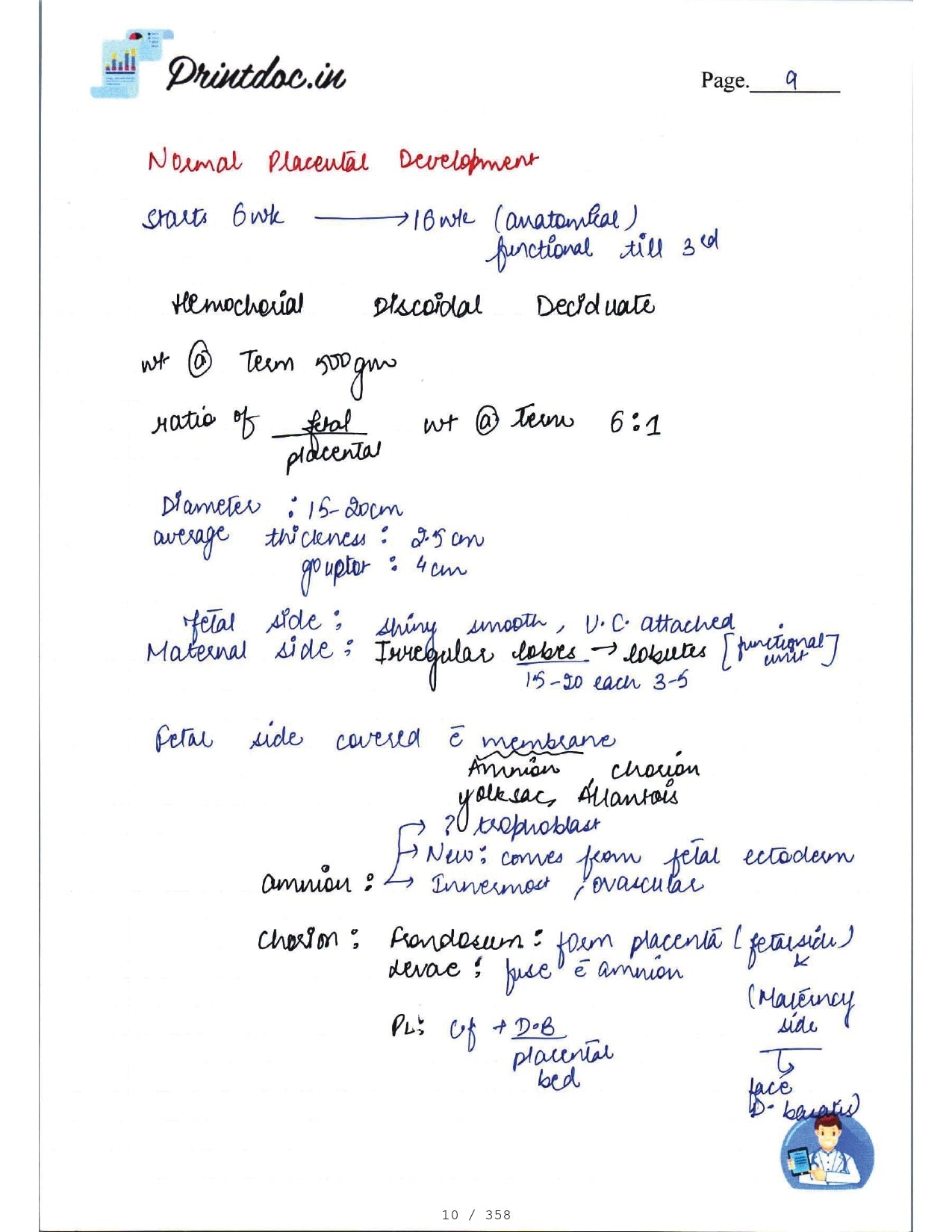 DAMS - OBS & GYNE NOTES 2022-23 - PrintDoc