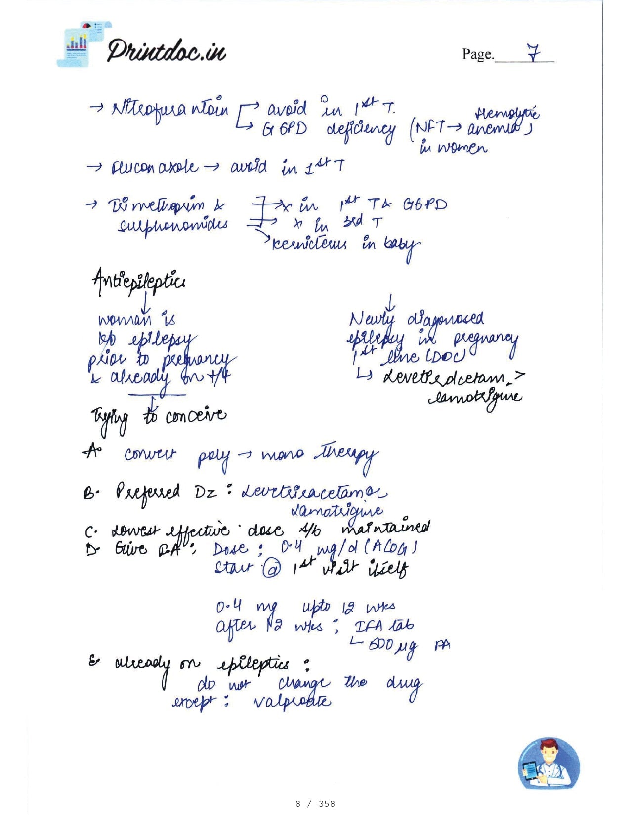 DAMS - OBS & GYNE NOTES 2022-23 - PrintDoc