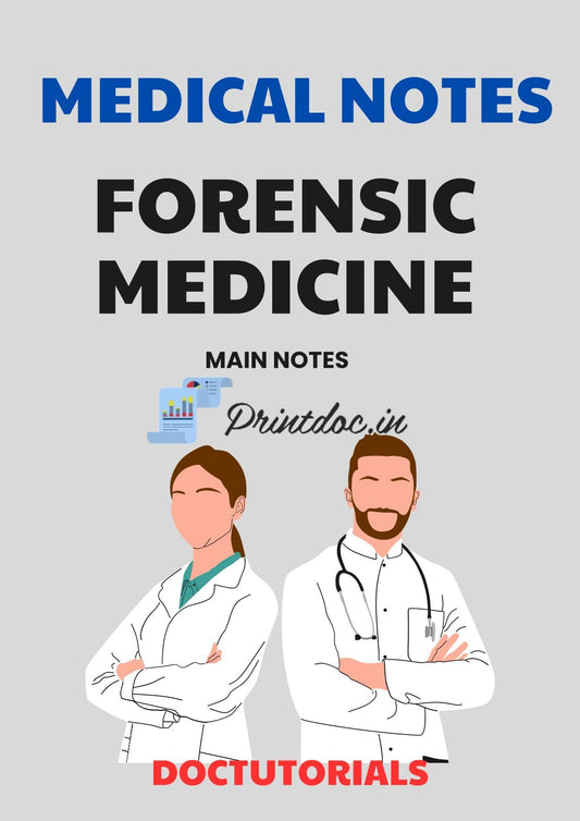 Doc Tutorial - FORENSIC MEDICINE - PrintDoc