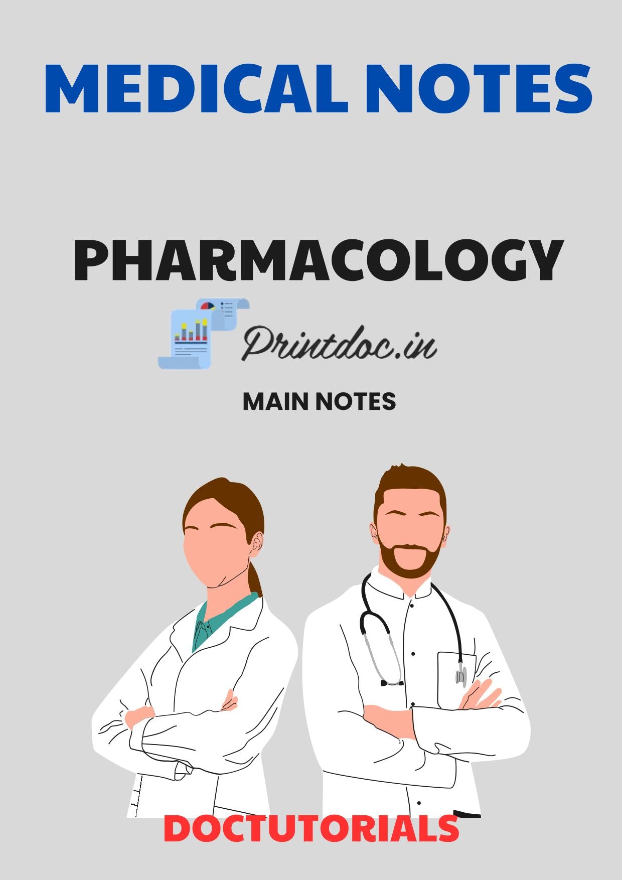 Doc Tutorial - PHARMACOLOGY - PrintDoc