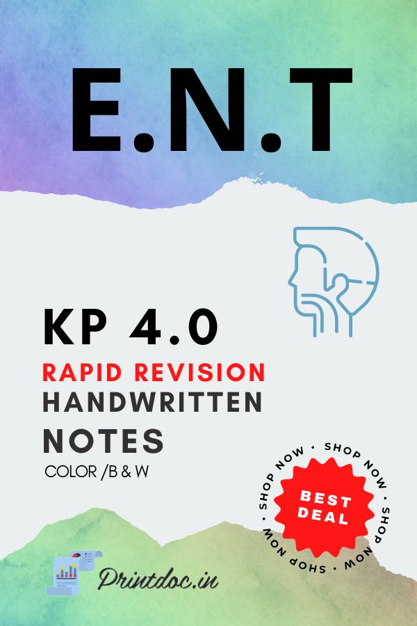 KP 4.0 Rapid Revision - E.N.T - PrintDoc