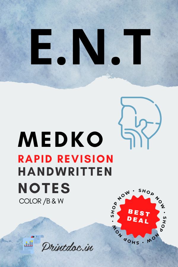 Medko Rapid Revision - E.N.T - PrintDoc
