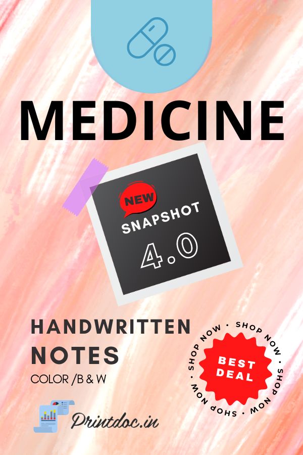 Snapshot 4.0 - MEDICINE - PrintDoc