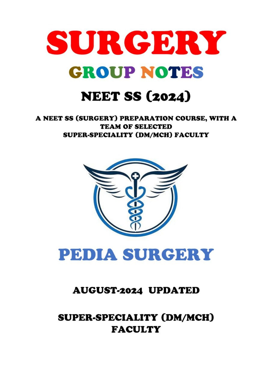 Surgery - Pediatric Vol 1 & 2 - Super Speciality Notes - PrintDoc