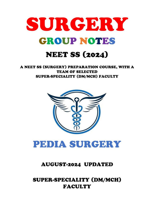 Surgery - Pediatric Vol 1 & 2 - Super Speciality Notes - PrintDoc