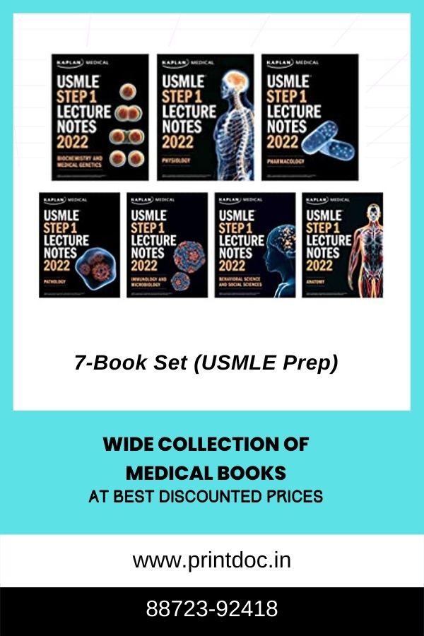 USMLE Step 1 Lecture Notes 2022: 7-Book Set (USMLE Prep) - PrintDoc