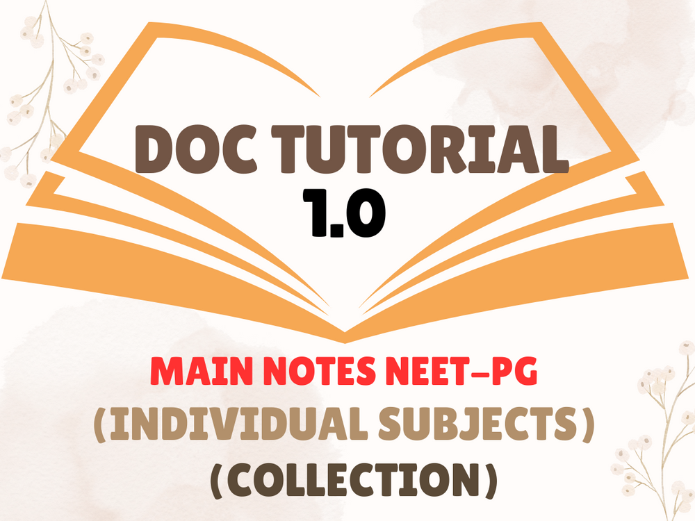 Neet PG Full Notes – GROVER DOCUMENTATION