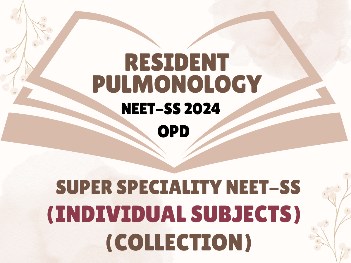 Resident Pulmonology - OPD Notes