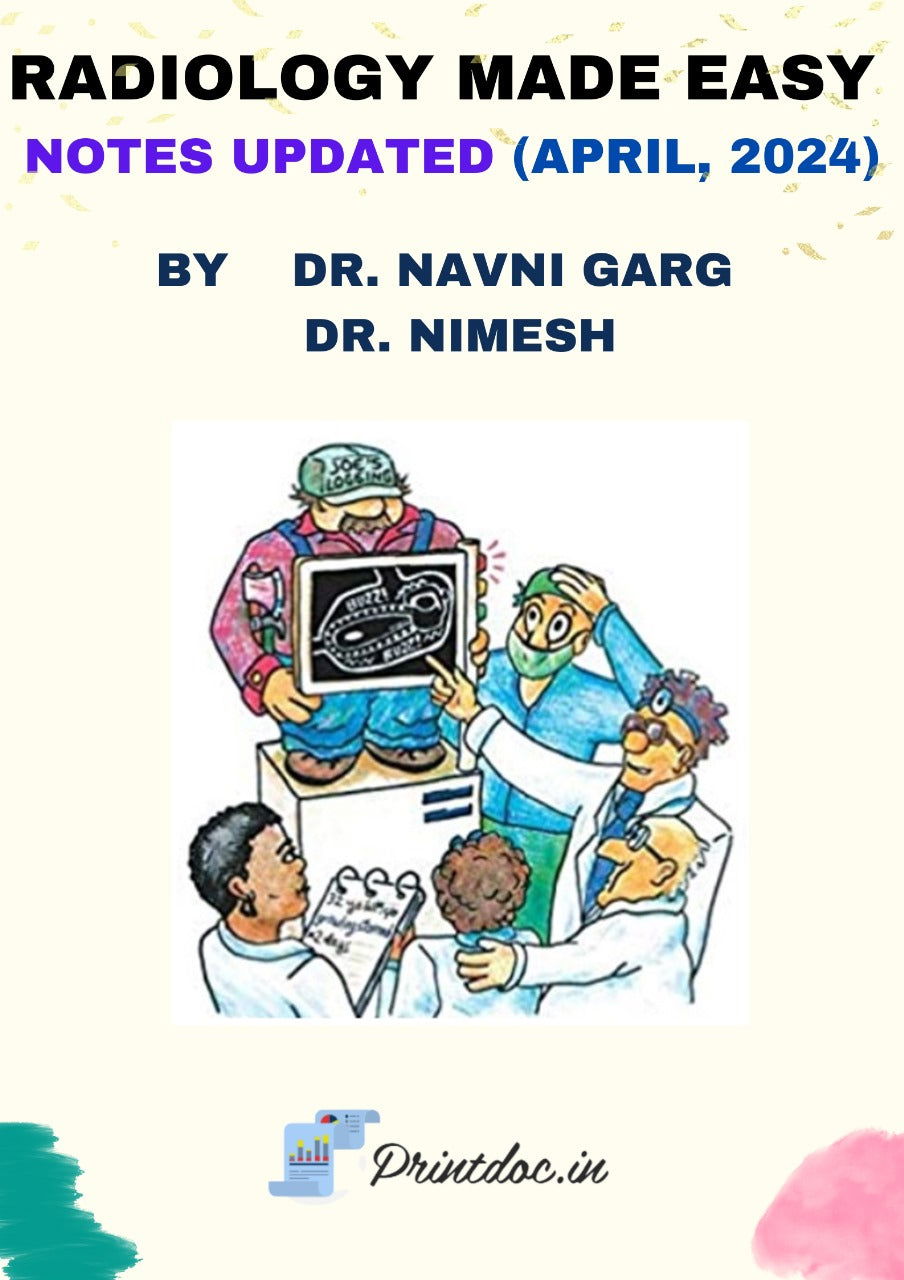 Printable Radiology Notes.pdf Dr. Navni Garg Radiology (Made Easy Notes) April 2024 – PrintDoc