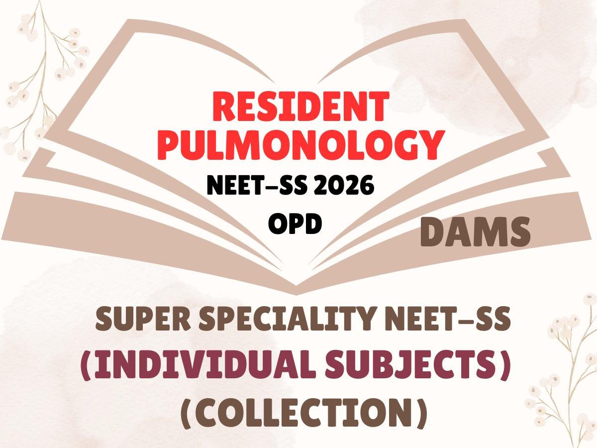RESIDENT PULMONOLOGY NEET-SS 2026 OPD DAMS