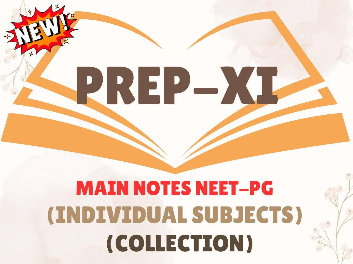 Prep XI Notes 2026