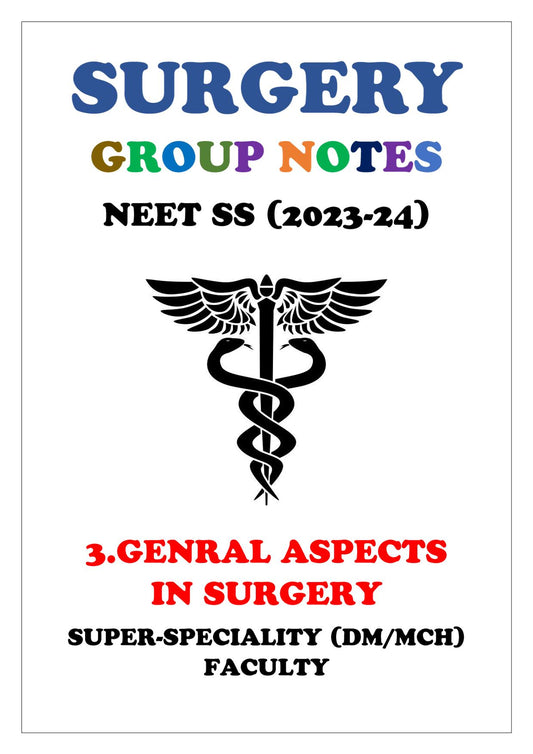 GENRAL ASPECTS IN SURGERY - Doc Surgery 1.0-3